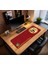 Harry Potter Hogwarts Görünümlü Oyun Gaming Klavye Mouse Pad Kaymaz Taban Kenarları Dikişli Masa Matı 70X30 cm 1