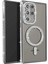 Samsung Galaxy S25 Ultra Kılıf Joke Simli Magneticsafe Kılıf - GÜMÜŞ-(5796) - MCT4602-6846 1