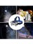 5 LED Far Şarj Edilebilir Güçlü Kafa Lambası Kamp Lambası 4 Modlu - ?80?24E9-6G3780 4