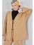 Kadın Keten Kimono Ikili Takım 6727 - Bisküvi 2