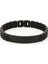 Isme Özel Yazılı Siyah Renk Çelik Erkek Bileklik 1