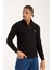 Fermuar Yaka Siyah Regular Fit 2