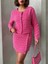 Ceketli Etek Takım Chl Kumaş Fuşya H24443 1