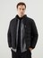 Yeni Sezon Standart Kalıp Dik Yaka Erkek Şişme Mont 1