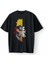 Naruto Kakashi Anime Face Japanese Korea Oversize Unisex Tişört T-Shirt 1