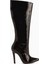 Sonita Siyah Rugan Ince Topuklu Kadın Çizme 1