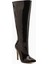 Sonita Siyah Rugan Ince Topuklu Kadın Çizme 2