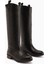 Jessie Siyah Fermuarsız Kadın Çizme 4
