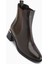 Jane Kahve Lastikli Topuklu Kadın Bot 1