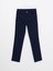 Yeni Sezon Skinny Fit Basic Gabardin Kız Çocuk Pantolon 1