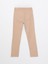 Yeni Sezon Skinny Fit Basic Gabardin Kız Çocuk Pantolon 2