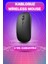 Kablosuz Mouse Fare Şarjlı Bluetooth Wireless Çift Modlu Sessiz 1