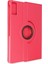 Huawei Honor Pad 10 12.1 Kılıf 360 Tablet Deri Kılıf - PEMBE-(5796) - MCT6890-6613 1