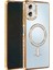 Samsung Galaxy A06 Joke Simli Magneticsafe Kılıf - GOLD-(5796) - MCT5209-8712 1