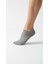 Kadın Görünmez Çorap 3’lü Set – Pamuklu, Esnek, File Dokulu (Siyah Gri Beyaz) 6