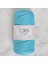 Loren Polyester Soft Macrame Turkuaz El Örgü Ipi - LM045 - 34447 1
