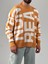 Bold Print Oversize Turuncu Erkek Sweat COC1020 5