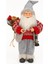 47 cm Gri Kürklü Noel Baba 2