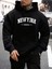 Erkek Newyork Baskılı Sweatshırt 3 Iplik Oversize 1