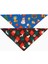Yılbaşı Temalı Köpek Bandana Seti 2'li – Premium Kumaş Christmas Aksesuarı 1