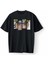 Anime Naruto Kakashi Mask Korea Japan Japanese Dizi Oversize Unisex Tişört T-Shirt 1