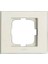 Beyaz Tekli Çerçeve - Priz ve Anahtar Için Uyumlu Çerçeve 1