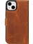 Apple iPhone 15 Plus Uyumlu Deri Cüzdanlı Kılıf Mwwn G19 Taba 5