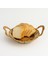 Yuvarlak Hasır Ekmek Sepeti-24 cm x 7 cm 1