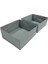 Room 2'li Gri Çok Amaçlı Çekmece İçi Düzenleyici Organizer Set 28 * 28 * 13 cm Katlanabilir Özellikli 1