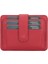 Çok Bölmeli Slim Deri Kartlık BLW019 Erc2 Kırmızı 2