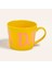 Luohu Porselen Kupa 360 Ml Sarı 1