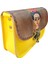 El Yapımı Hakiki Deri Frida Kahlo Desenli Mini Kadın Çapraz Çanta - El Boyaması Vintage Tarz Omuz Çantası - Sanatsal El Işçiliği Tasarım 2