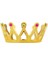 Altın Renk Çocuk ve Yetişkin Uyumlu Kraliçe Tacı Prenses Tacı 8X25 cm (4940) 5