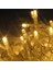 10 Metre 100 Ledli 8 Fonksiyonlu Dekoratif Lambader Sarı Lamba (4940) 3