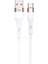 HC05, Örgülü 5 Amper USB To Type- C, 1 Metre, Şarj Data Kablosu, Beyaz 1
