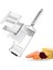 Ayarlanabilir 3 Farklı Başlıklı Tutmalı Kaydırmaz Taban Paslanmaz Çelik Sebze Dilimleyici Peynir Rendeleyici Aparat 1