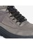 Erkek Koyu Gri Hakiki Deri Su Geçirmez Outdoor Bot 5K1GB16350 6