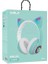5.0 Kedi Kulak Üstü Bluetooth Kulaklık Yeşil Blt-44 2