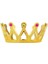 Altın Renk Çocuk ve Yetişkin Uyumlu Kraliçe Tacı Prenses Tacı 8X25 cm (5047) 5