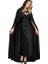 Siyah Yakalı Pelerin - Vampir Pelerin - Dracula Pelerin 90 cm 1