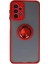 A23 4g Kılıf Montreal Yüzüklü Silikon Kapak - KIRMIZI-(5796) 1