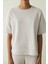 Warm Touch SS Koyu Gri Melanj Oversize Üst 3