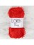 Loren Furry Kırmızı El Örgü Ipi - RF025 - 34053 1