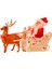Santa Elk Kı Oyuncak Müzikli Noel Dekoru (Yurt Dışından) 1