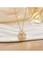 Yeni Kıdemli Işık Duygusu Lüks Mikro Set Zirkonya Bakır 18 Ayar Altın Kaplama Kolye Kolye Köprücük Kemiği Zinciri Takı ile Kadın Moda (Yurt Dışından) 1