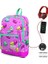 23261 USB Bağlantılı Sırt Çantası - Pembe 5