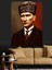 Mustafa Kemal Atatürk Portresi Dekoratif Kanvas - Mdf Ahşap Tablo 4