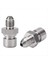 4AN Erkek Ila M10X1 25 Metrik Ters Parlama Dişi Fren Hattı Adaptörü Fitting Paslanmaz Çelik 2pcs (Yurt Dışından) 1