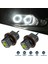 2pc Beyaz Melek Gözler Halo Halka Işaretleyici Işık LED Ampul Far 80W 6000K -Bmw 1 5 7 Serisi X3 X5 E39 E53 E60 E66 E87 (Yurt Dışından) 3