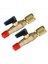 2 Adet Soğutucu Kompakt Bilyalı Valf Adaptörü 1/4in Sae 5/16 Inç Sae R410A R134A R12 R22 Hortumlar Için Ac Hvac Ac Soğutucu Akışı (Yurt Dışından) 2